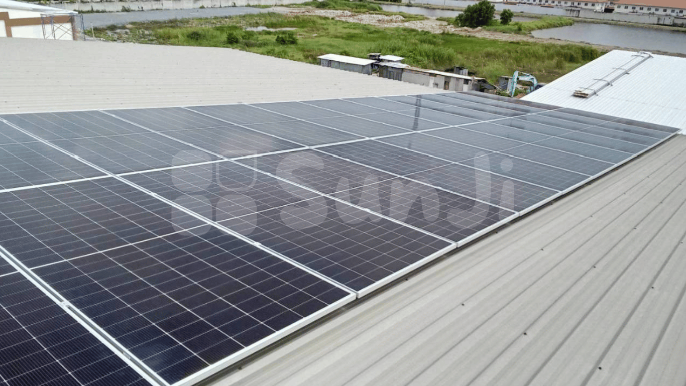 โปรเจคซันจิ โซล่าร์เซลล์-ธุรกิจร้านซักรีด-20kWp-3Phase