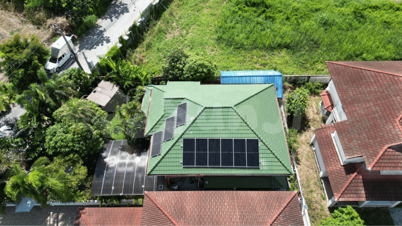 โปรเจคซันจิ โซลาร์-บ้านพักอาศัย 10kWp-1Phase-ประชาอุทิศ-กรุงเทพ