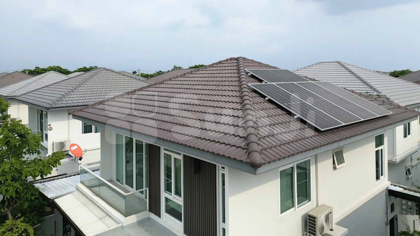 โปรเจคซันจิ โซลาร์-บ้านพักอาศัย 5kWp-1 Phase-ประเวศ-กรุงเทพ